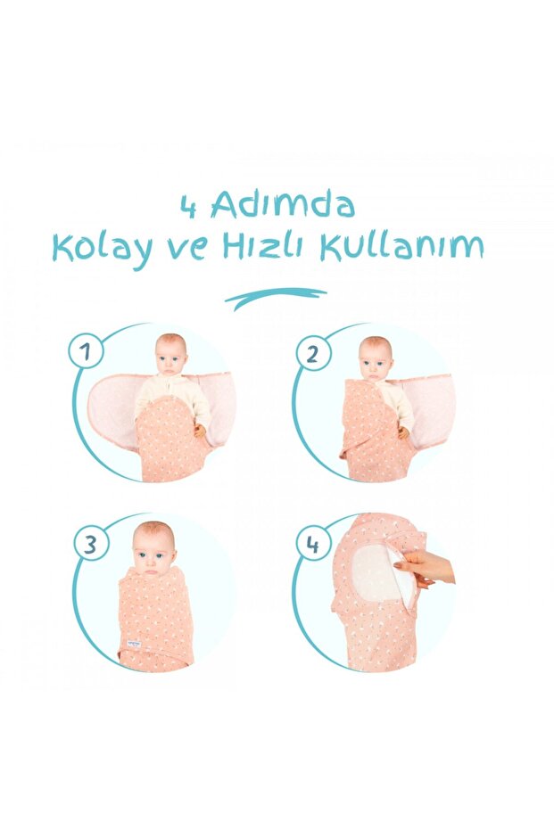 قماط أطفال إنترلوك - نمط الربيع - 5