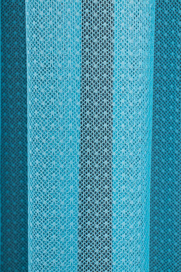 Modern Desen Örme Düz Tül Perde, 200x260, Normal Pile, 1/2.5 - 6