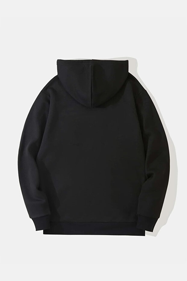 Dinazor Baskılı Kapüşonlu Sweatshirt - 4
