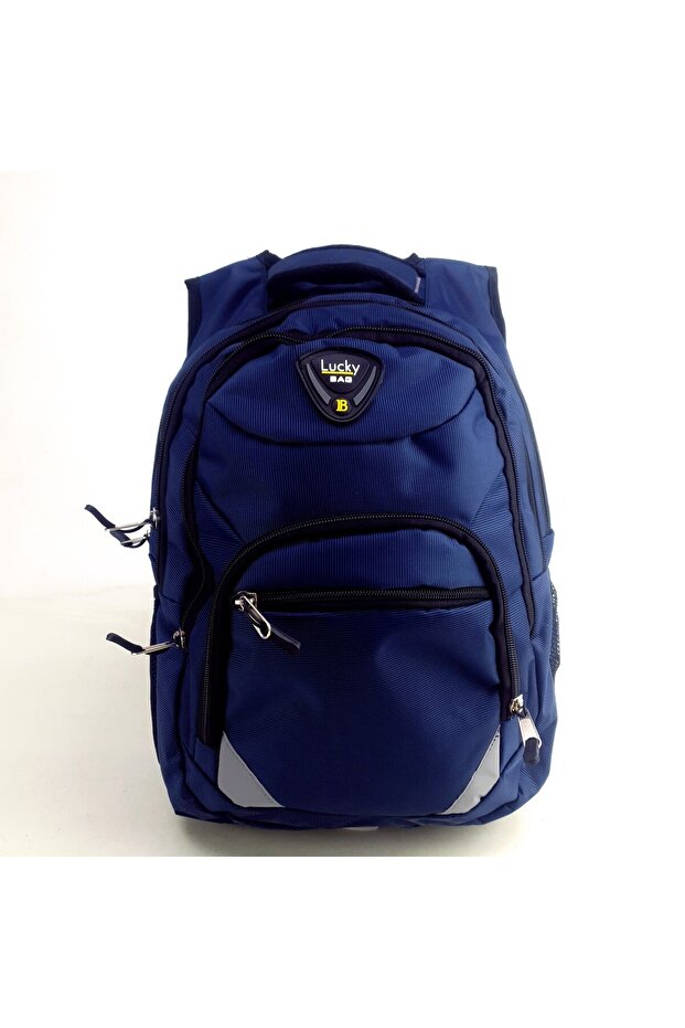 Blue Junior Primary School Middle School High School Student School and Daily Bag
