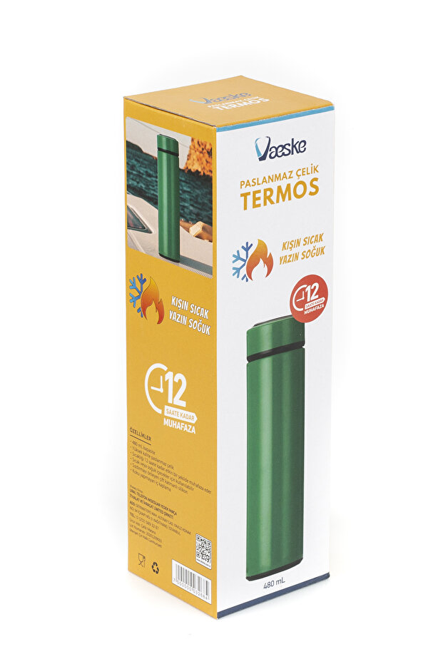 Çelik Termos Yeşil 480 ml - 6