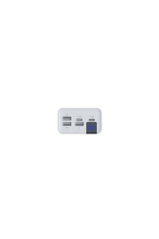 Konfulon A19 Dijital Ekranlı Powerbank 30.000 mAh Hızlı Şarj - Beyaz - 2