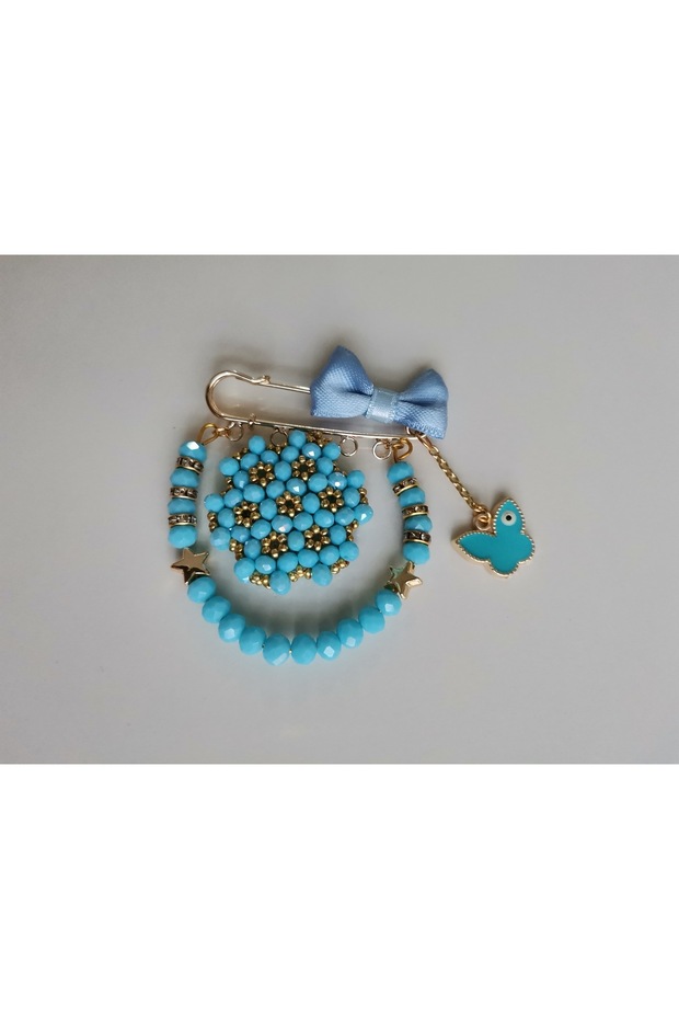 Little Steps Cevşen Baby Collar & Pillow and Crib Pin