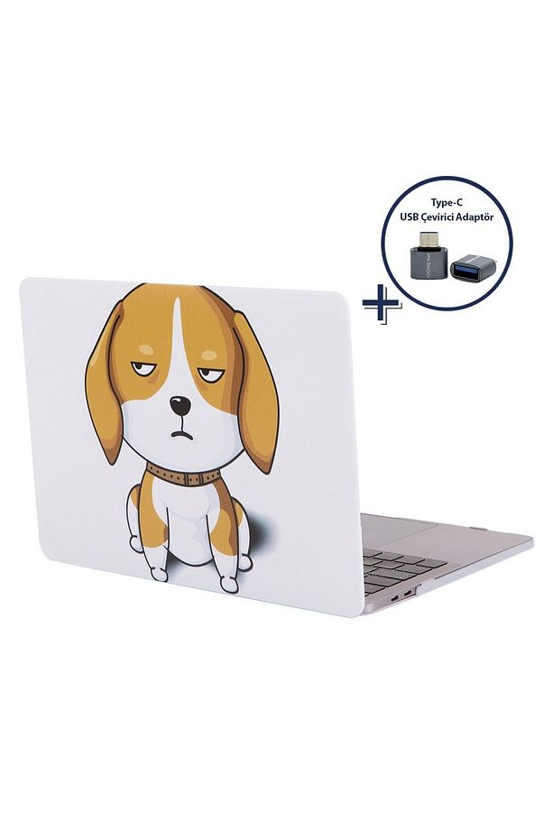 Macbook Pro M1-m2 Kılıf 13inç A2338 A1706-08 A1989 A2159 A2251 A2289 Ile Uyumlu Dog02nl - 3