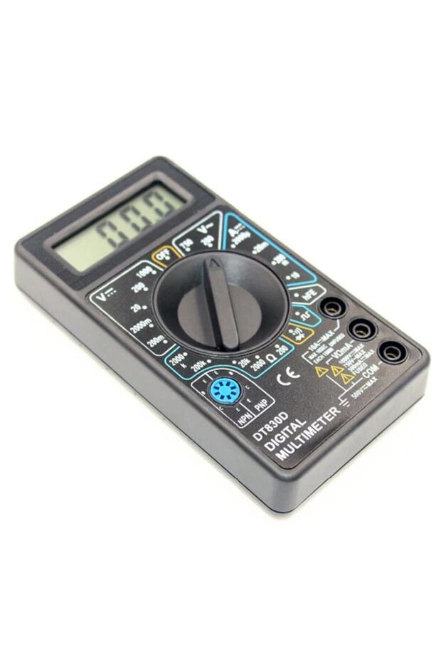 Digital Ölçü Aleti Multimeter Buzzer'li Avometre - 1