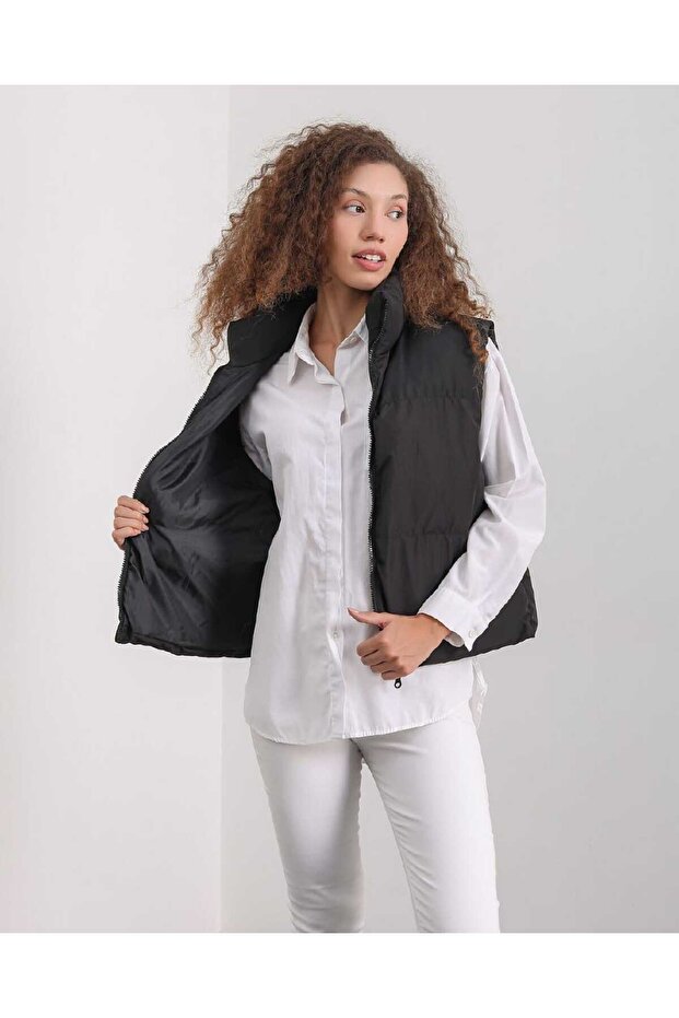 Şişme Yelek Siyah - 5