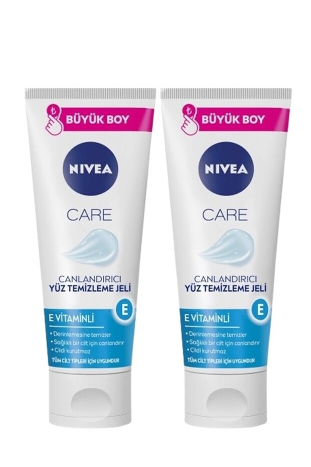 Revitalizing Facial Cleansing Gel with Vitamin E 225 Ml All Skin Types * 2 Pieces