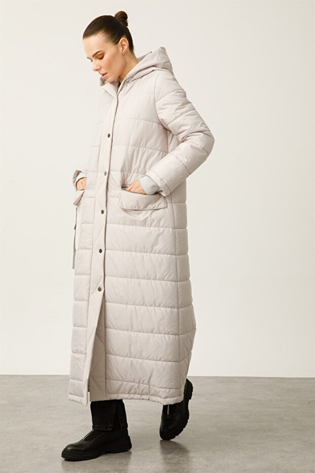 MİCCA ELYAF DOLGULU ŞİŞME KABAN - 1