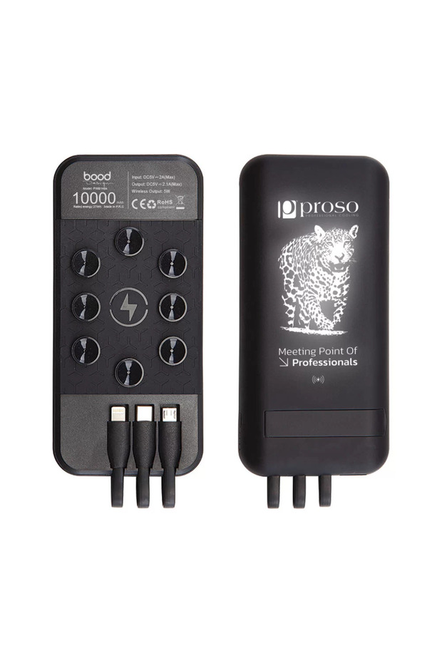 Wireless Işıklı Powerbank - 2