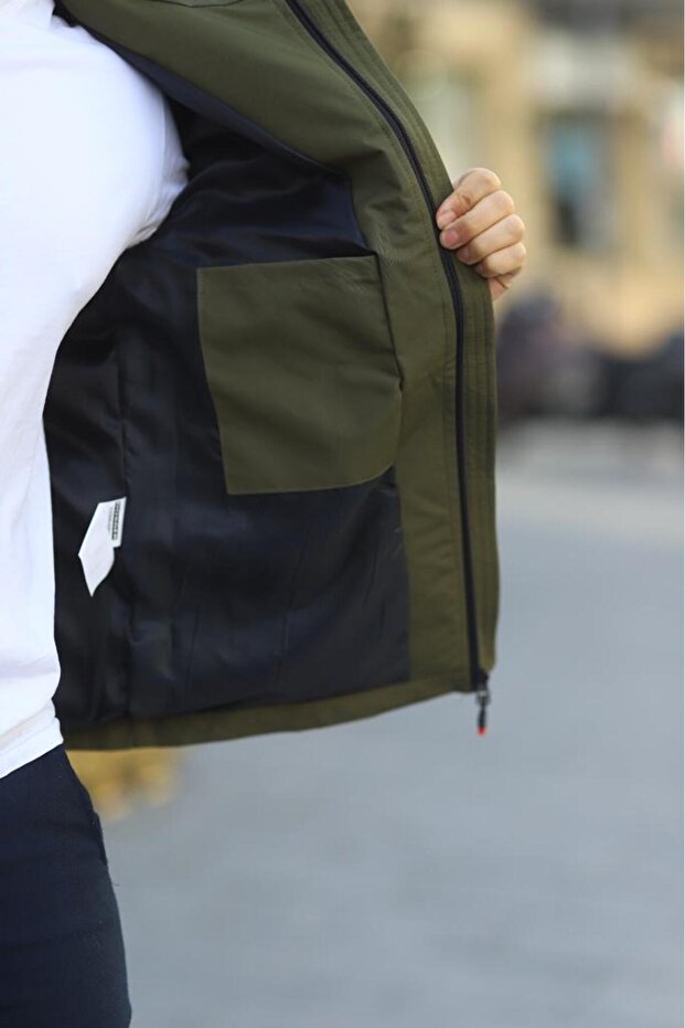 MEVSİMLİK ERKEK MONT YAĞMURLUK - 4