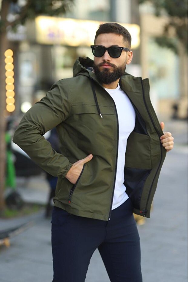 MEVSİMLİK ERKEK MONT YAĞMURLUK - 3