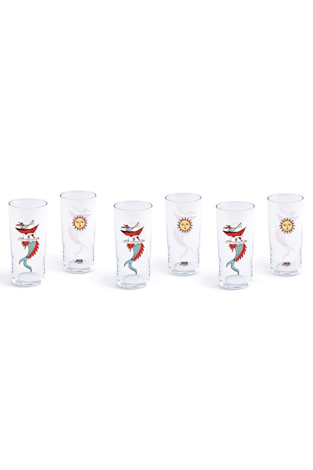 Summer Dream, Raki Glass Set of 6