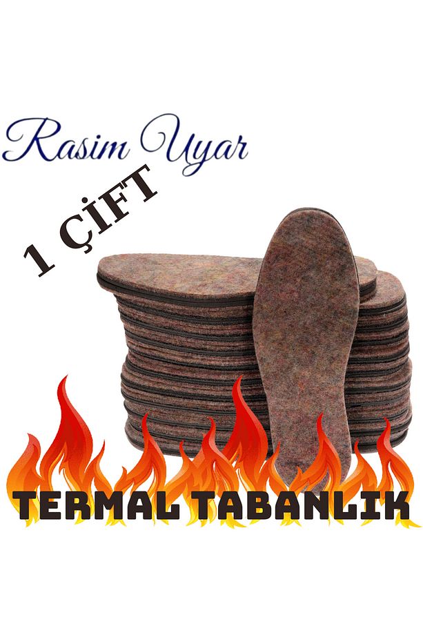 TERMAL KIŞLIK AYAKKABI KEÇESİ 1 ÇİFT (PATİK VE ÖRGÜ AYAKKABI İÇİN DEĞİLDİR) - 1