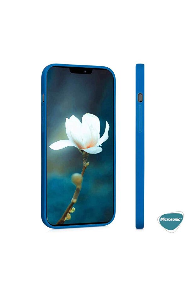 Matte Silicone Apple iPhone 15 Kılıf Mor - 3