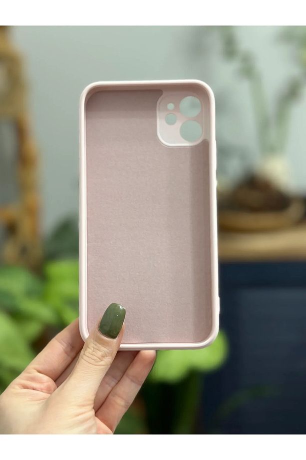 Iphone 11 Uyumlu ( 12 Görünümlü Köşeli ) Içi Kadife Lansman Kılıf (KIRILMAZ CAM HEDİYELİ) - 2