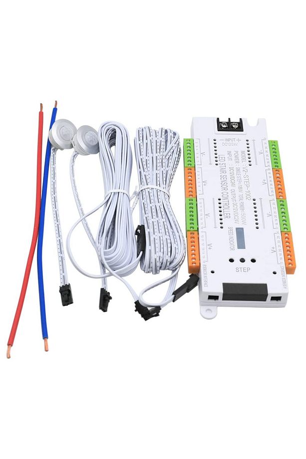 Sensörlü Merdiven Basamak Aydınlatma 32 Kanal Harakete Duyarlı Led Sensor Kontrol Ünitesi - 4