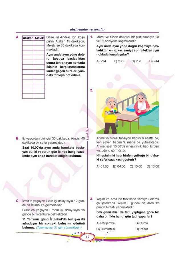 Güncel Karekök Yayınları Güncel 8.Sınıf LGS Matematik Konu Anlatımlı Çözümlü Soru MPS (MODÜLLE - 3