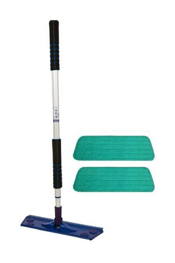 Mikrofiber 2 Islak Bezli Mop Set - 1