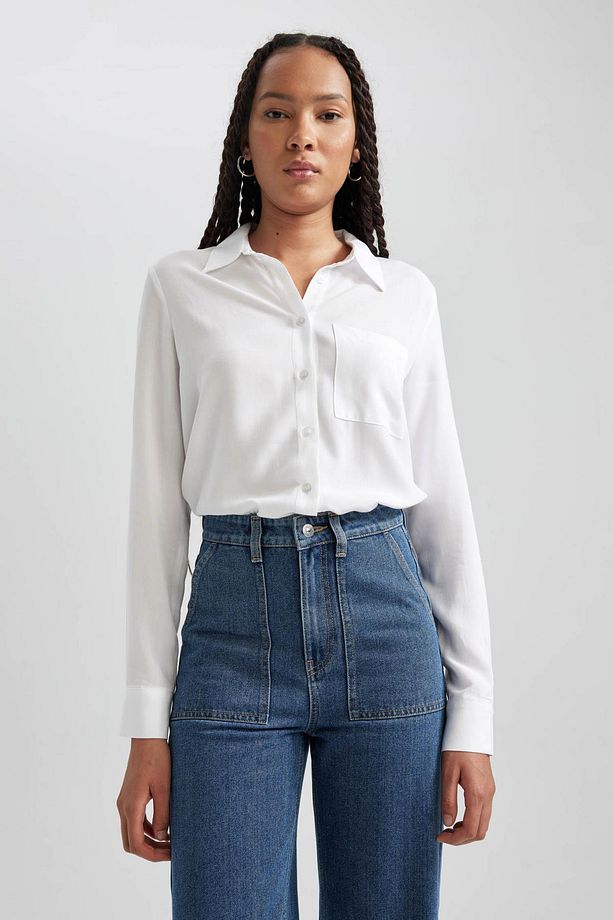 Regular Fit Uzun Kollu Gömlek N2518az23au - 1