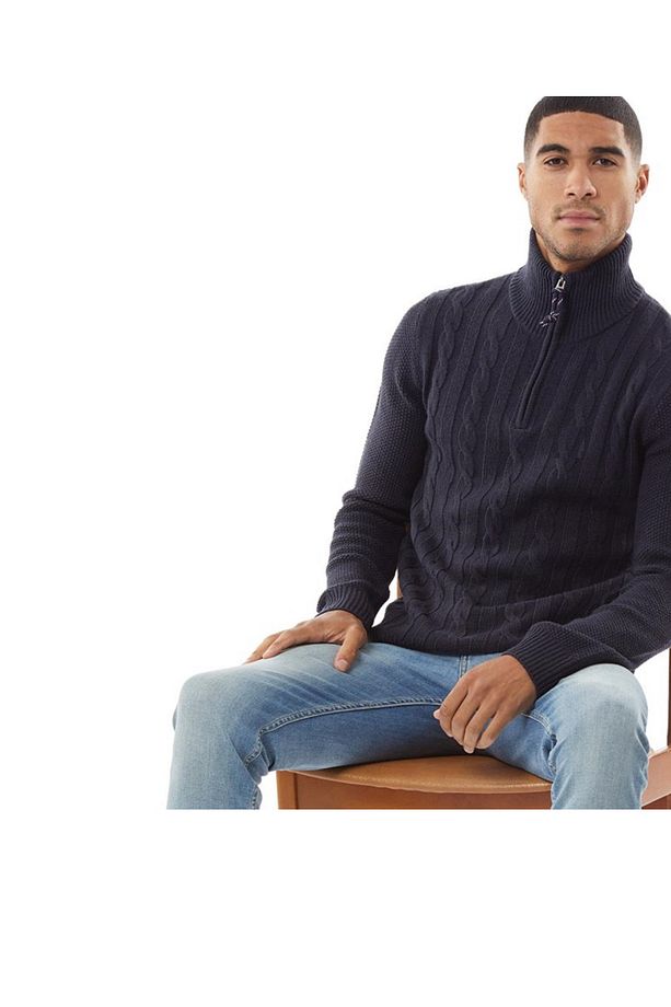 JEFFREY KNIT TURTLE ZIP - 2