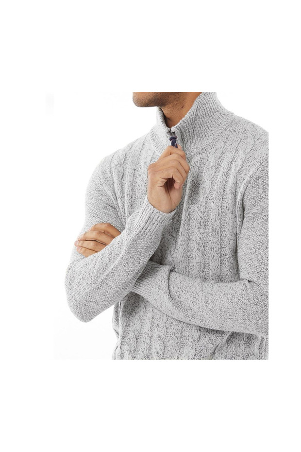 JEFFREY KNIT TURTLE ZIP - 1