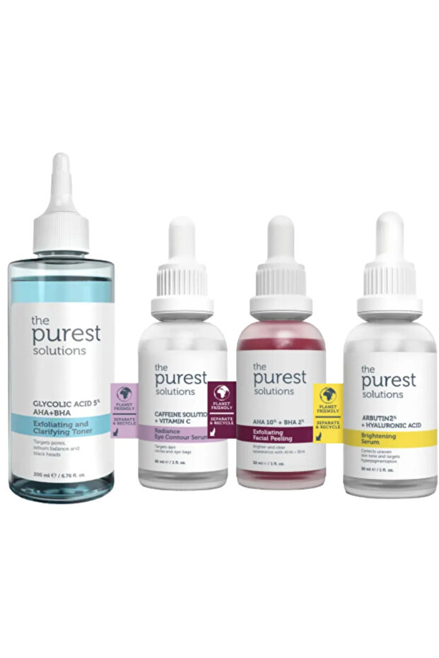 Anti-Blemish, Revitalizing, Pore Tightening and Anti-Dark Circles Under-Eye Care Set