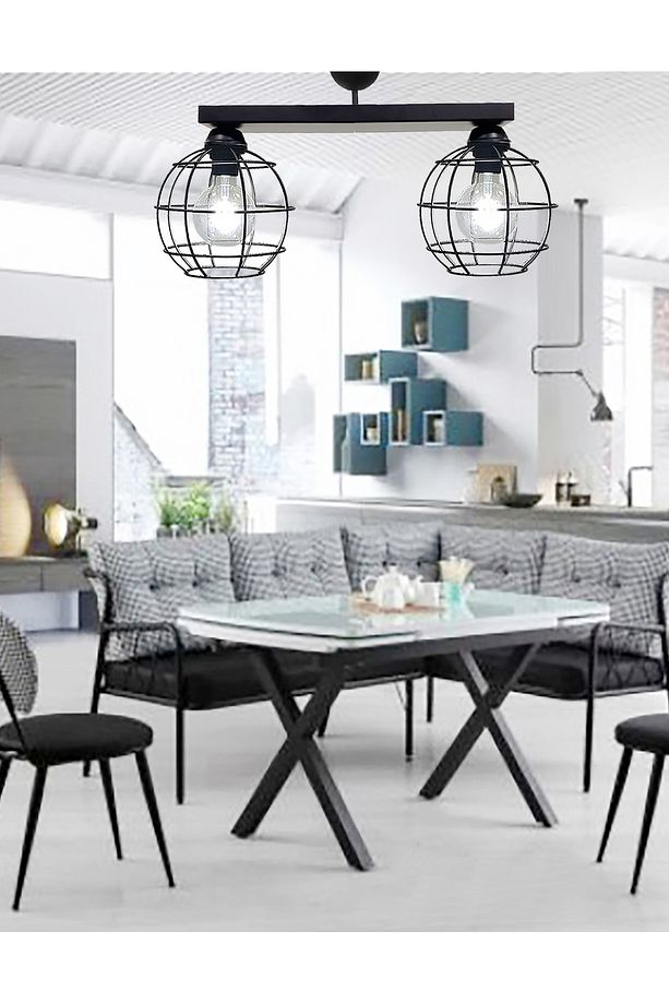 Opal Dizilone 2 Oturma Odası Avize, Mutfak Avize, Yemek Odası, Salon Avize, Ofis Avize - 3