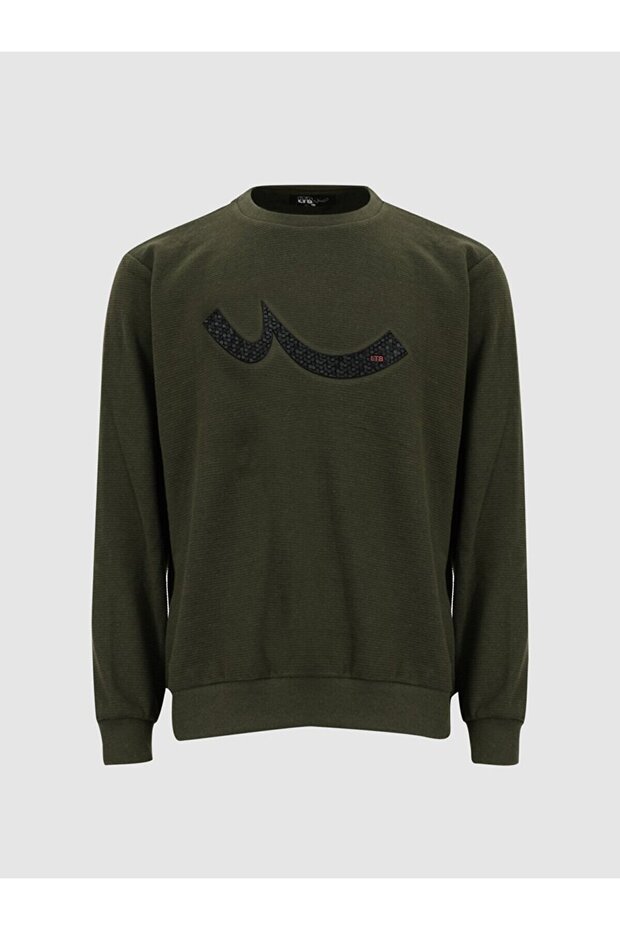 Yeşil Sweatshırt - 1