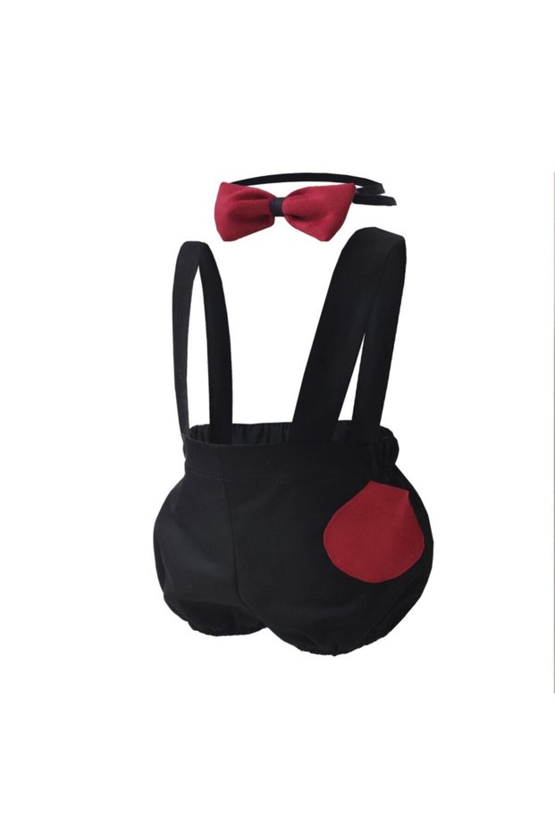 Shorts Jumpsuit Bow Tie Black, Baby Boy Birthday Jumpsuit, Baby Jumpsuit Models