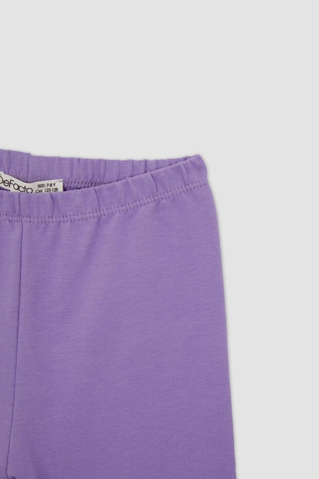 Girl's Basic Long School Tights - 7