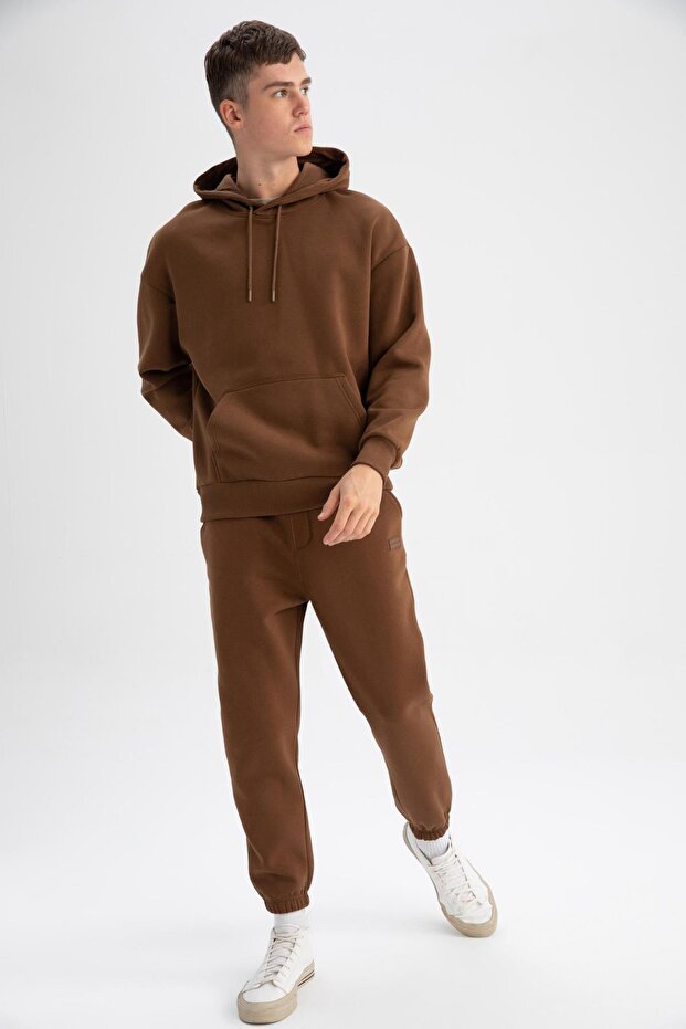 Regular Fit Cepli Eşofman Altı - 8