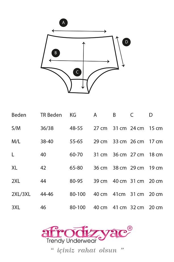 9’lu Yüksek Bel Extra Esnek Ve Yumuşak Bambu Yüksek Bel Slip Set - 2