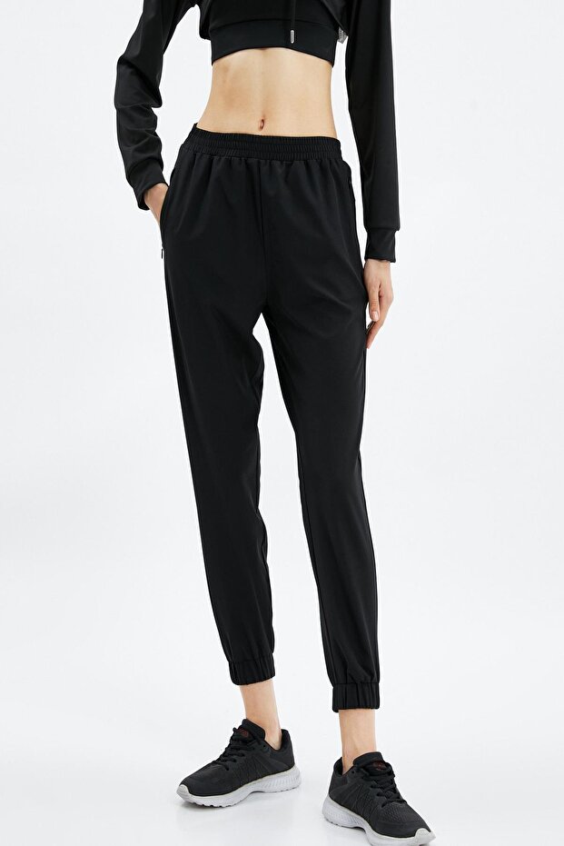 Schwarze Damen-Jogginghose - 3