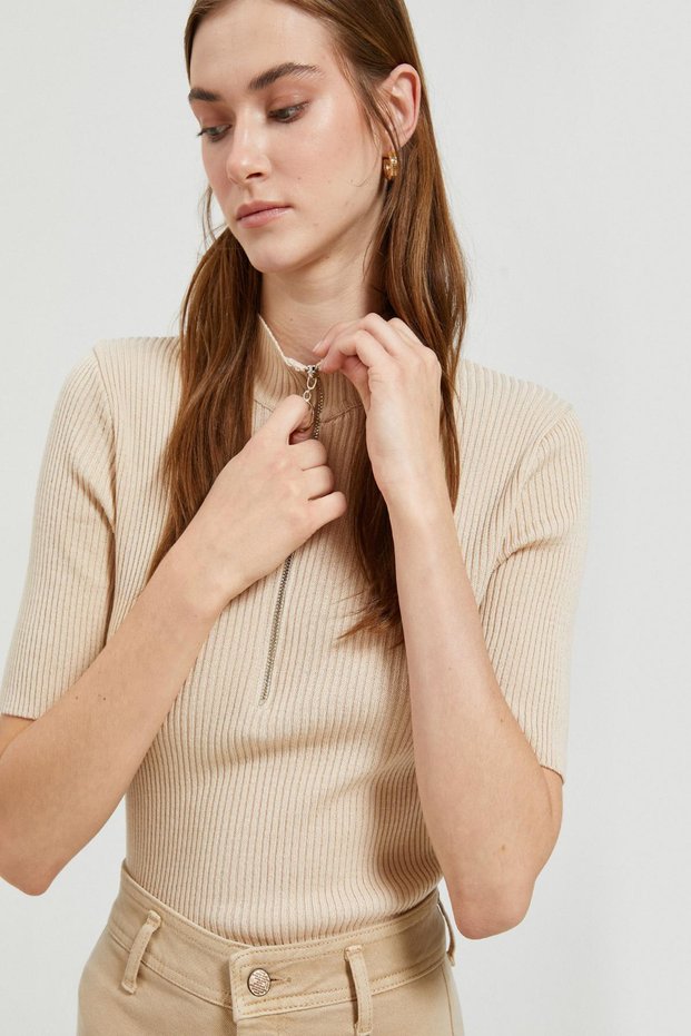 Women's Beige Sweater