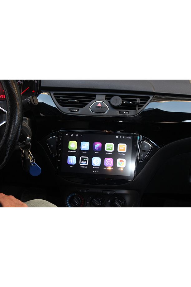 Opel Corsa E 2017-2019 Uyumlu Android Multimedya Kamera - 4