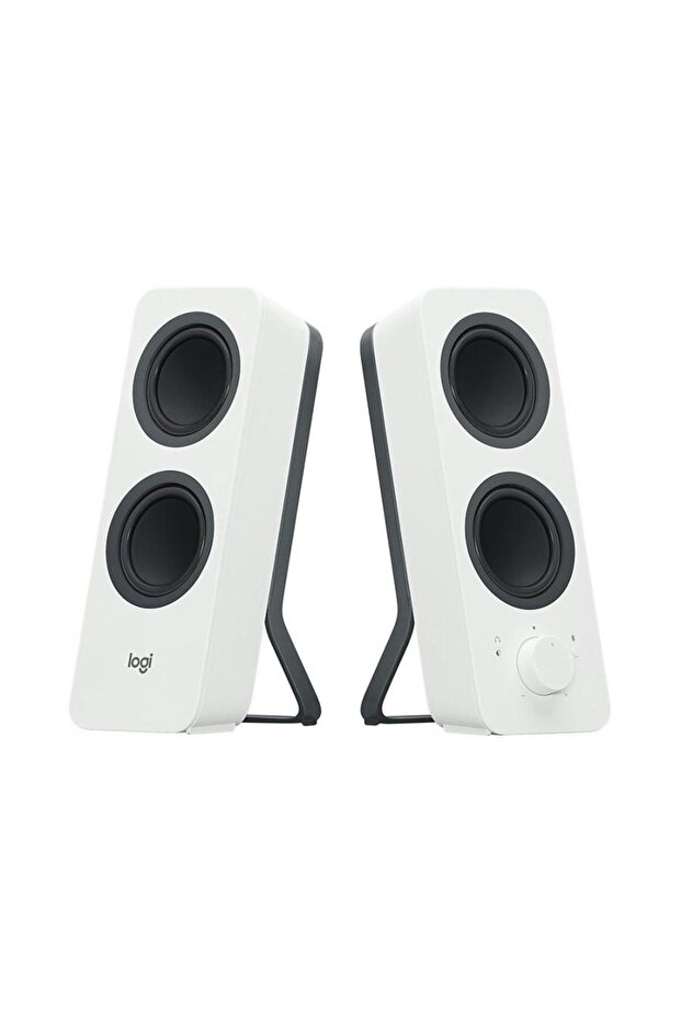 980 001292 Z207 5W Beyaz Kablolu Kablosuz 3.5Mm Bluetooth Hoparlör / Logıtech - 1