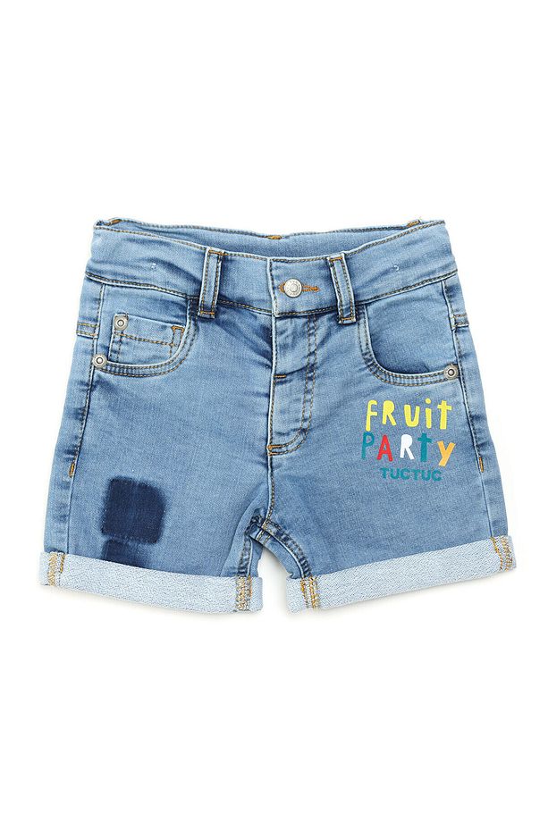 TUCTUC Denim Şort Erkek Bebek - 1