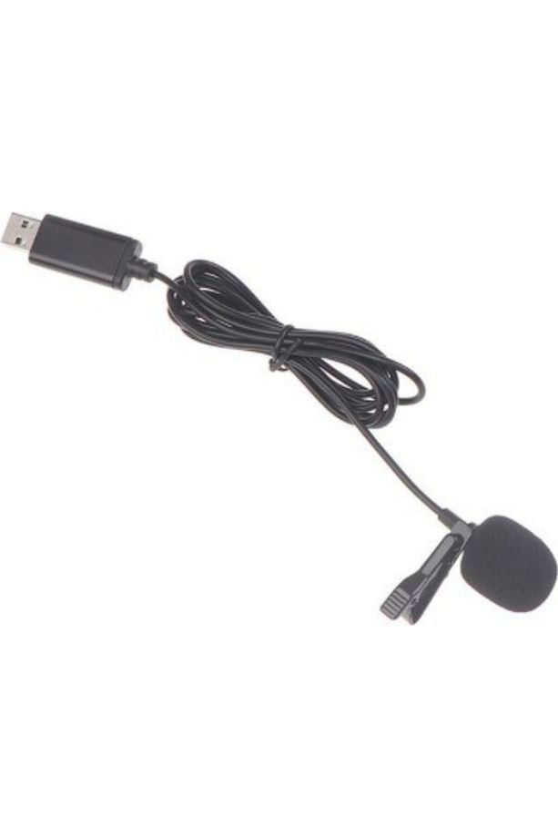 Usb Girişli Yaka Mikrofonu Kaliteli Ses Kablolu Mikrofon JH-044 - 2
