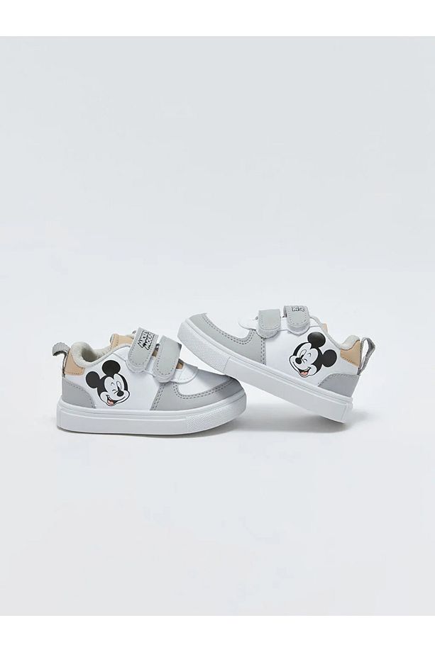LCW STEPS Mickey Mouse Baskılı Erkek Bebek Spor Ayakkabı - 3