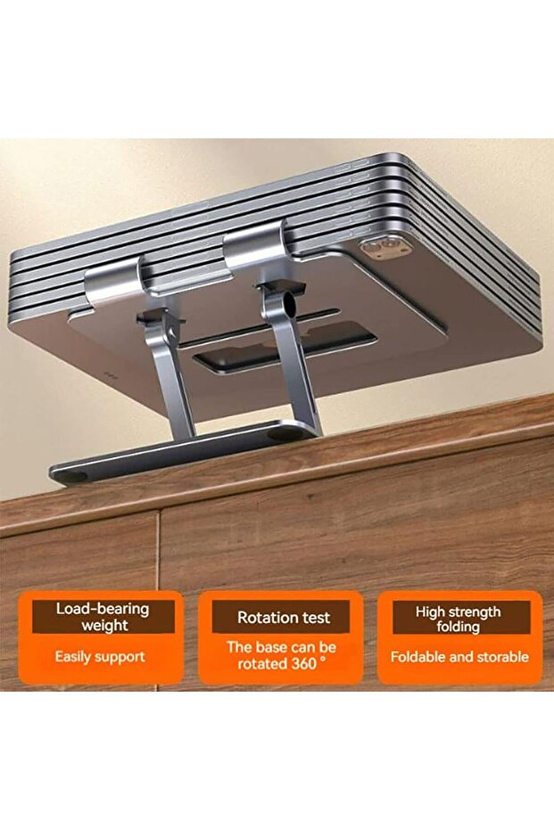 Universal 360 Derece Dönebilen Ayarlanabilir Tablet Standı - 6