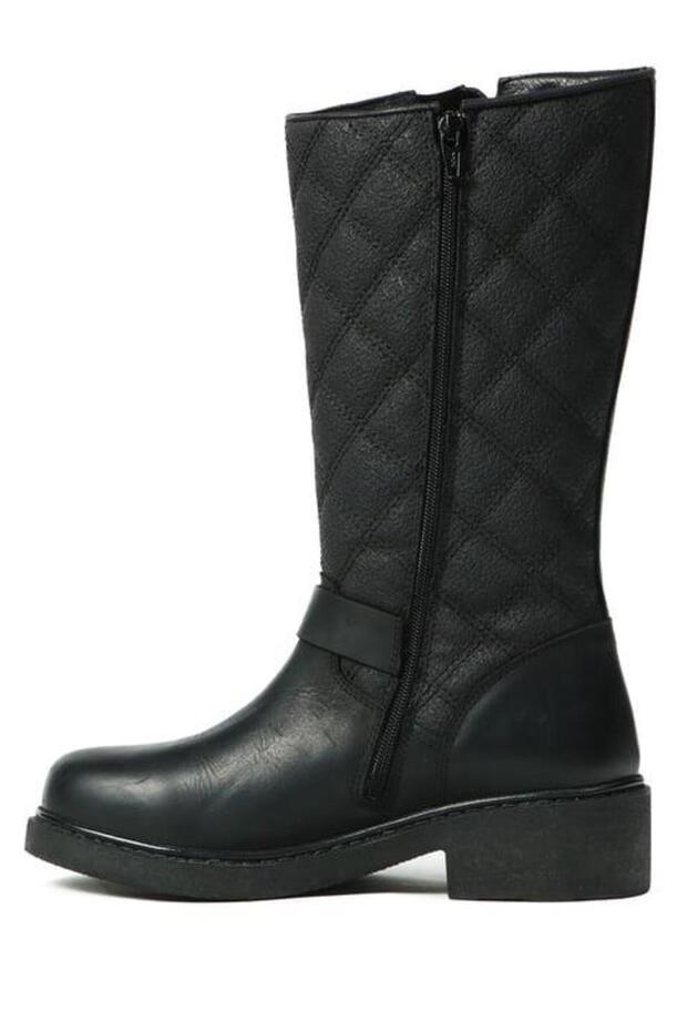 Μπότες με φερμουάρ Μαύρο - 2