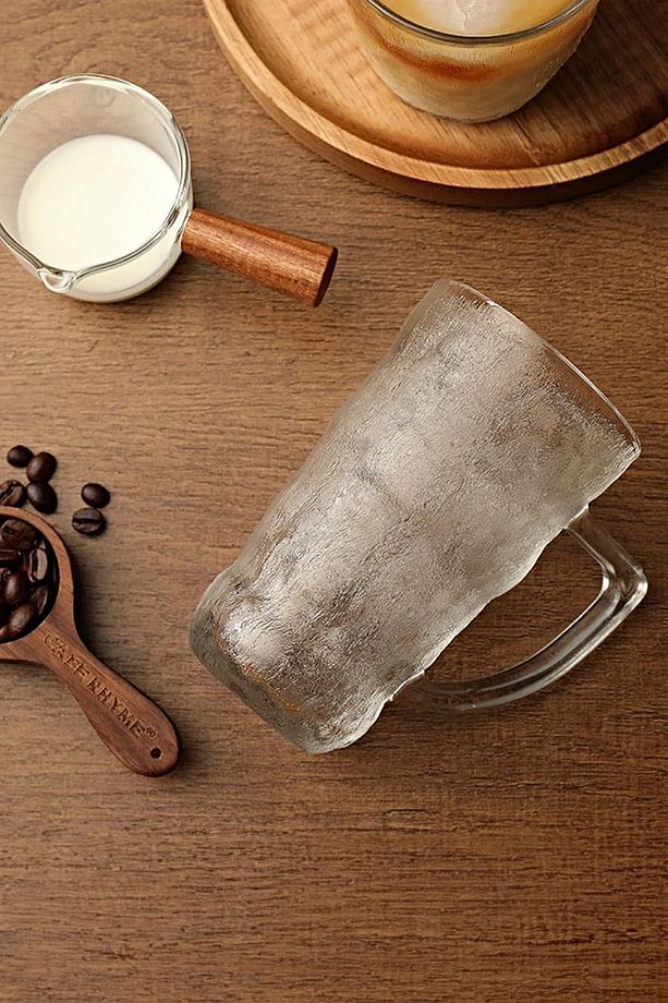 Buzul Desen Cam 2li Kupa Bardak Meşrubat Bardağı Kahve Bardağı 325ml 2 Adet - 3