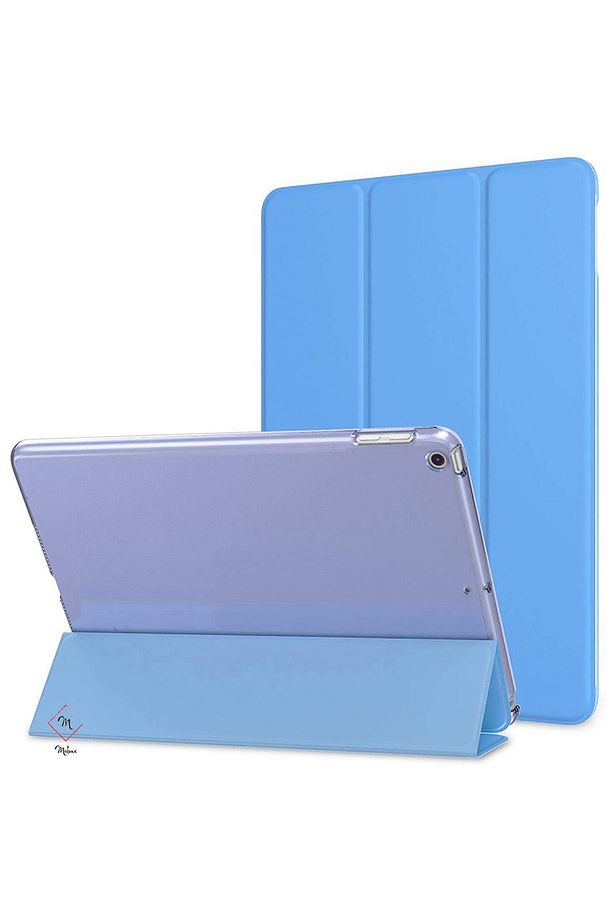 Apple iPad 7. 8. 9. Nesil 10.2 Uyumlu Kılıf Pu Deri Smart Case 2021 2020 2019 Mavi - 1