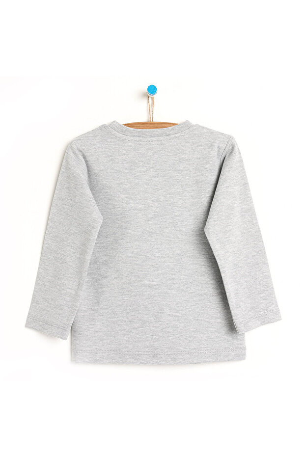 HelloBaby Basic Balıkçı İnterlok Sweatshirt Unisex - 2