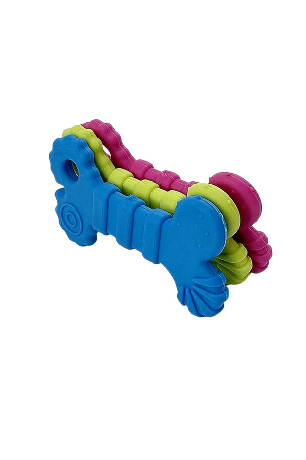 Yavru köpekler için set kauçuk diş kaşıma - 2