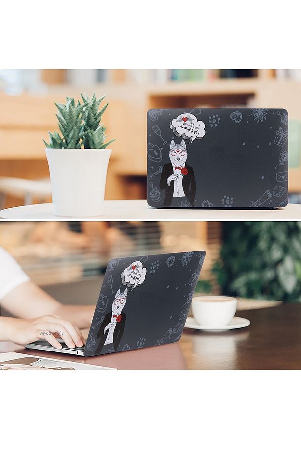 Macbook Pro M1-m2 Kılıf 13inç A2338 A1706-08 A1989 A2159 A2251 A2289 Ile Uyumlu Dog01nl - 3