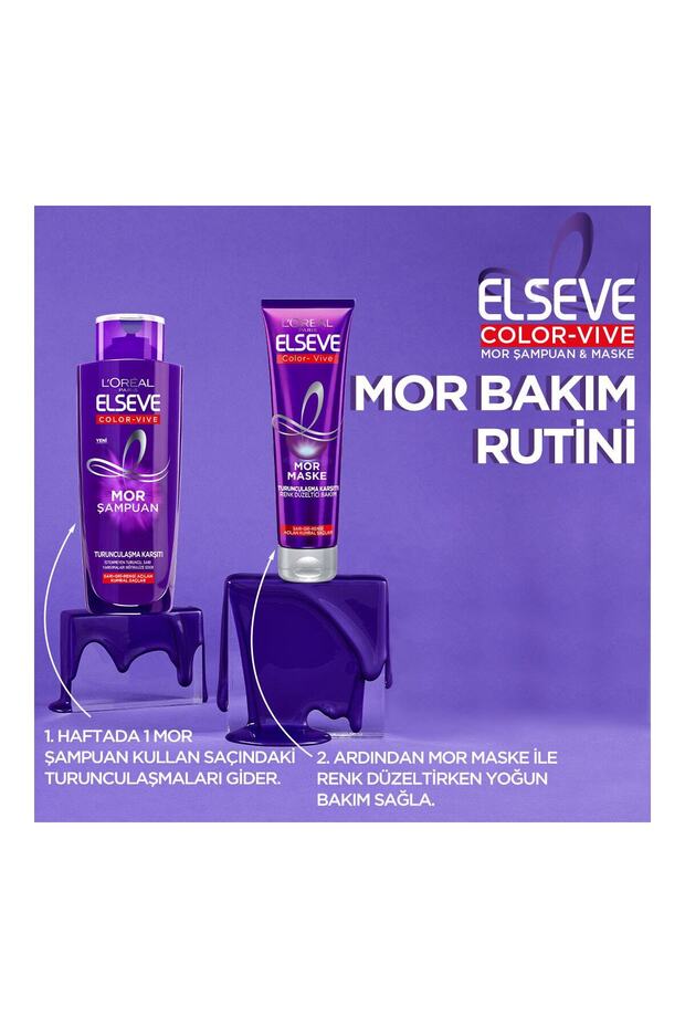 Mor Maske 150 ml + Mor Şampuan 200 ml - 5