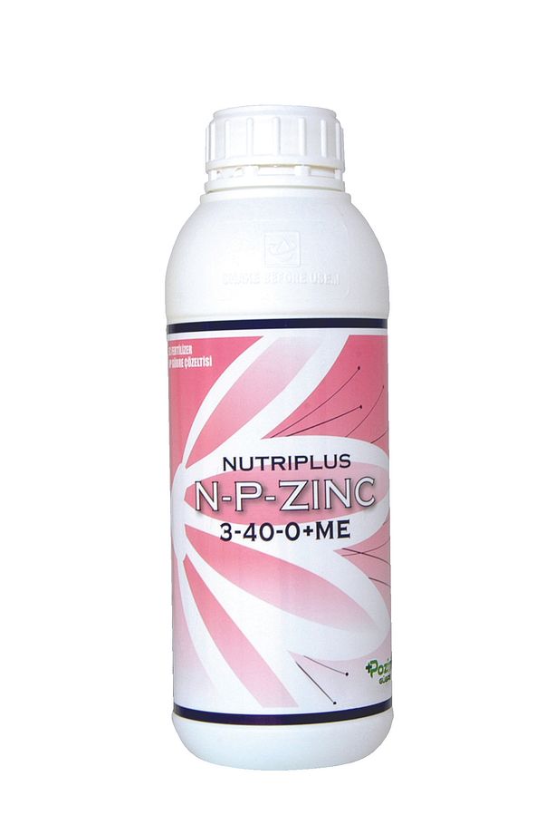 N-p Zinc 3-40-0 Azot Fosforlu Çinko Içerikli Sıvı Gübre Çiçeklendirici 1 Litre - 1