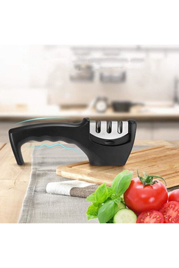 Bıçak Bileyici 3'ü 1 Arada - 4