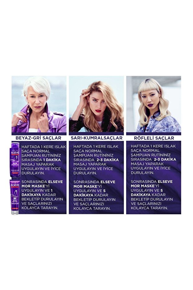 Mor Maske 150 ml + Mor Şampuan 200 ml - 7